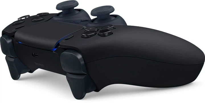 Бездротовий геймпад Sony PlayStation Dualsense для PS5/PS5 Pro/PS5 Digital Edition Bluetooth контролер gamepad джойстик для консолі приставки соні плейстейшен пс 5 чорний Black - изображение 3