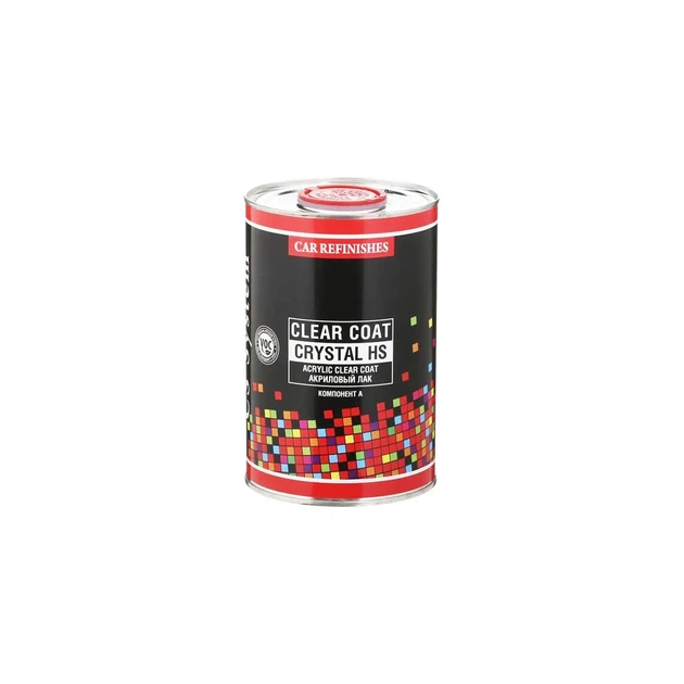 Лак для кузова CS SYSTEM Clear Coat HS Crystal компонент А 1 л (CSV010) - Фото 1 Лак для кузова CS SYSTEM Clear Coat HS Crystal компонент А 1 л (CSV010) - изображение 1