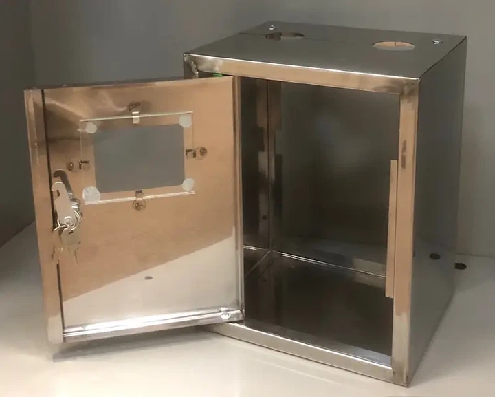 Ящик з нержавіючої сталі для газового лічильника - изображение 2