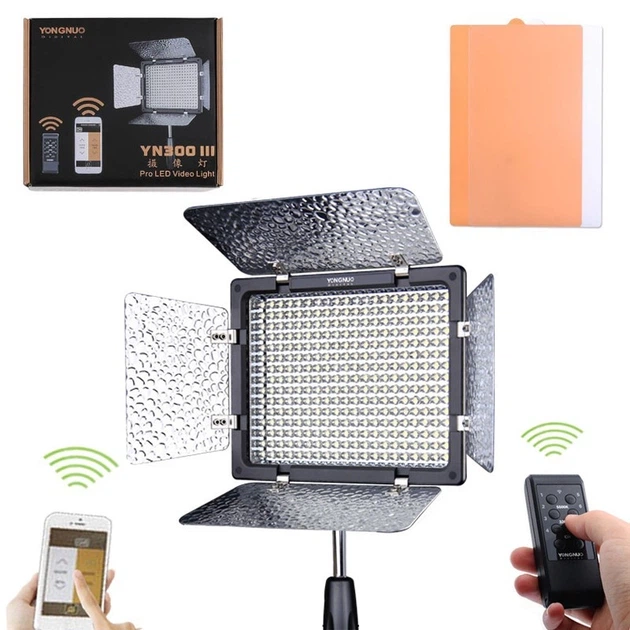 LED - освітлювач, видеосвет Yongnuo YN-300 III (YN300 III) - Фото 2 LED - освітлювач, видеосвет Yongnuo YN-300 III (YN300 III) - изображение 2