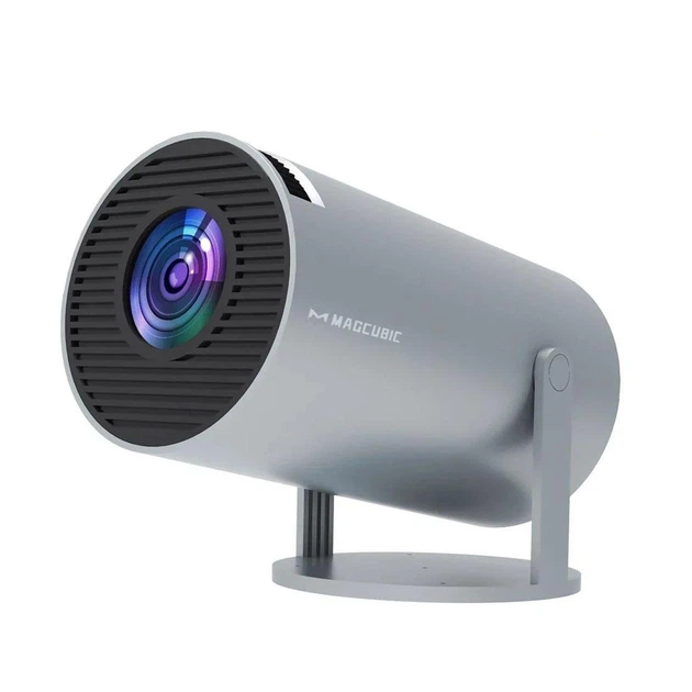 Смарт-проектор Magcubic HY300 Pro Full HD Серый (Портативный LED-проектор Android 11 Wi-Fi 6) - Фото 1 Смарт-проектор Magcubic HY300 Pro Full HD Серый (Портативный LED-проектор Android 11 Wi-Fi 6) - изображение 1