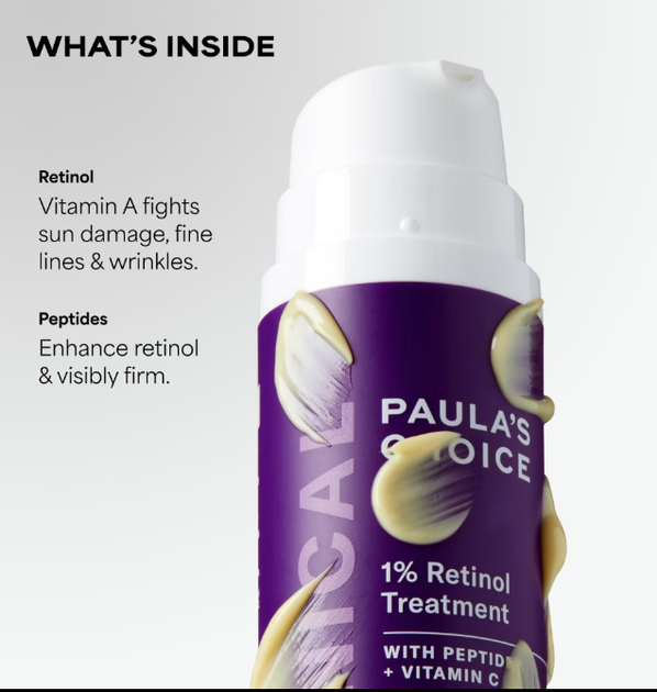 Сироватка з ретинолом Paula's Choice Clinical 1% Retinol Treatment 30 ml - Фото 3 Сироватка з ретинолом Paula's Choice Clinical 1% Retinol Treatment 30 ml - зображення 3