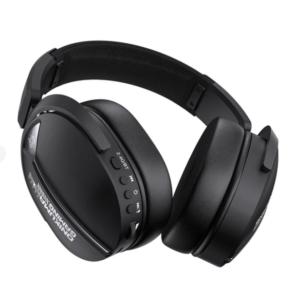Игровые беспроводные наушники Onikuma GT887 с 2.4G + Bluetooth, выдвижным микрофоном, для ПК, PS4, PS5, телефона Black - Фото 5 Игровые беспроводные наушники Onikuma GT887 с 2.4G + Bluetooth, выдвижным микрофоном, для ПК, PS4, PS5, телефона Black - изображение 5