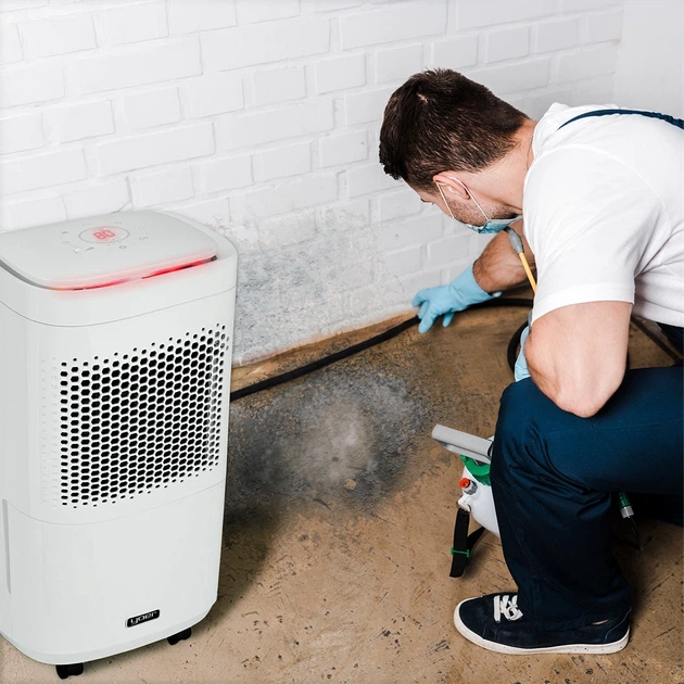 Осушувач повітря Yoer Dryo DE02W до 40 м² 5 режимів роботи очищення ароматерапія Wi-Fi білий - Фото 6 Осушувач повітря Yoer Dryo DE02W до 40 м² 5 режимів роботи очищення ароматерапія Wi-Fi білий - зображення 6