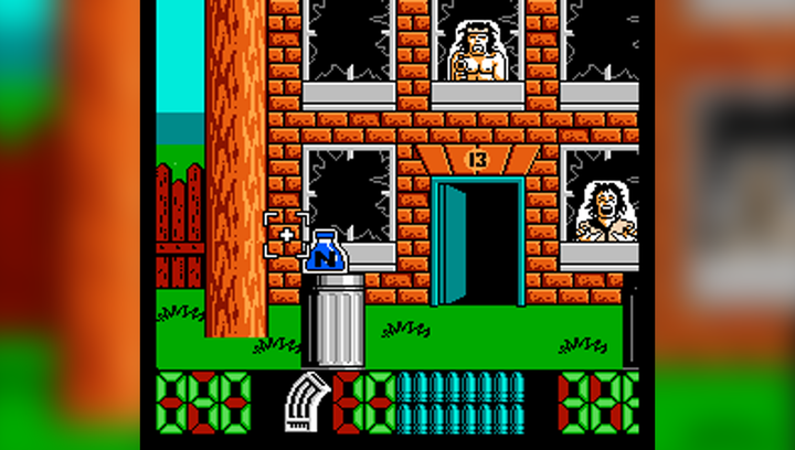 Збірник Ігор RMC Famicom Dendy 4 in 1 Kon 005 Double Dragon 1 4 (Hack Target: Renegade), Robocop 2 3 90х TV Game Англійська Версія Тільки Картридж Б/У - зображення 7