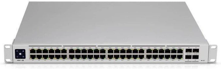 Коммутатор управляемый уровня 3 Ubiquiti UniFi Switch Pro 48 PoE Gen2 (USW-Pro-48-POE) - Фото 2 Коммутатор управляемый уровня 3 Ubiquiti UniFi Switch Pro 48 PoE Gen2 (USW-Pro-48-POE) - изображение 2