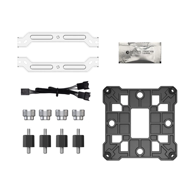 Кулер процесорний ID-Cooling SE-214-XT V2 Plus 220 Вт 2x120 мм 2000 об/хв Black - зображення 9