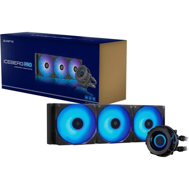 СВО Chieftec Iceberg PRO 360 RGB (CLC-360-VRM-RGB) - изображение 7