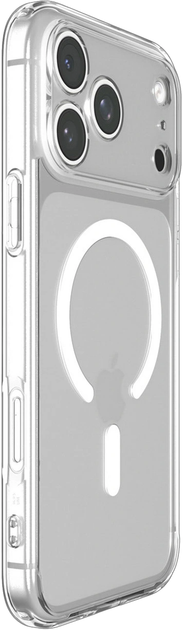 Etui plecki Spigen Ultra Hybrid MagSafe Case do Apple iPhone 18 Pro Max / 17 Pro Max Transparent/White (8800337252446) - obraz 3