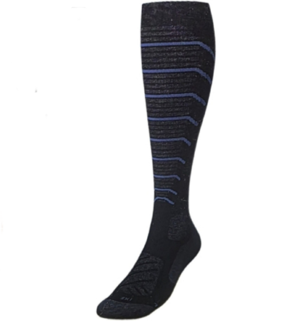 Чоловічі зимові лижні термошкарпетки Men`s Winter Sports Socks Crivit Premium чорно-сіро-сині 43-44р 1 пара - Фото 3 Чоловічі зимові лижні термошкарпетки Men`s Winter Sports Socks Crivit Premium чорно-сіро-сині 43-44р 1 пара - зображення 3
