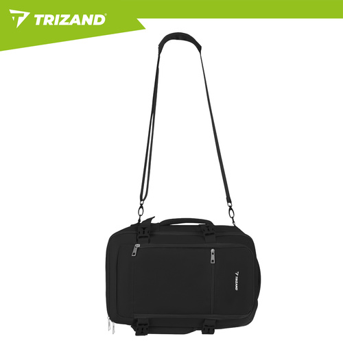 Рюкзак дорожный Trizand Travel Backpack две ручки с креплением к чемодану 20 л 40 x 25 x 20 см Черный (27657) - изображение 8