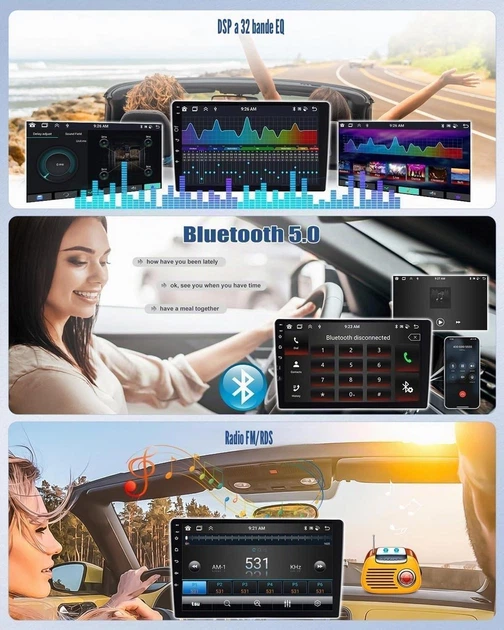 Автомагнитола для Audi TT 8J MK2 2008-2014 CAMECHO, Android 13, 4/64 ГБ, 9" - изображение 8