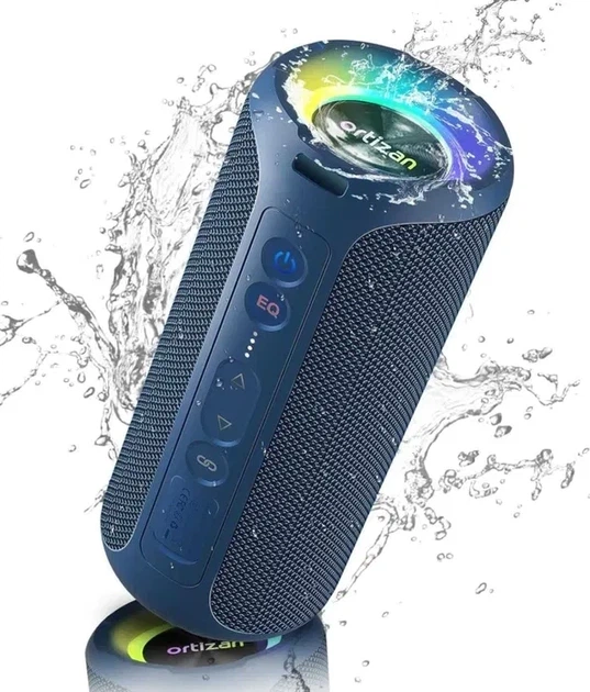 Беспроводная Колонка Bluetooth Ortizan X8 Pro портативная с хорошими басами блютуз колонка водонепроницаемая с хорошим звуком - изображение 6