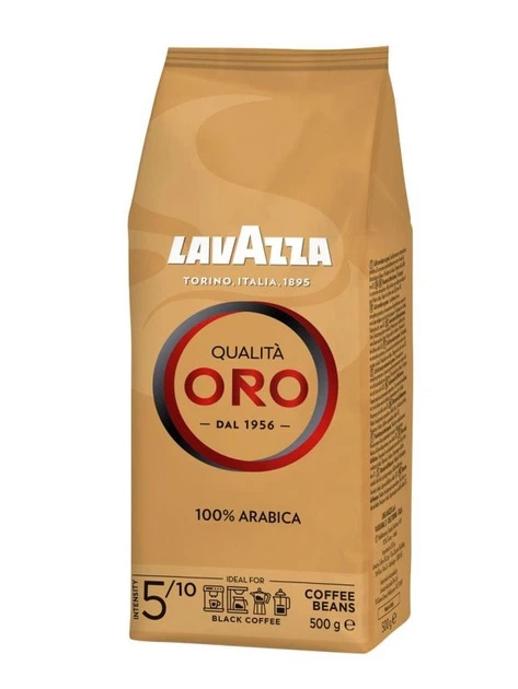Кофе в зернах Lavazza Qualita Oro, 0.5 кг. - Фото 1 Кофе в зернах Lavazza Qualita Oro, 0.5 кг. - изображение 1