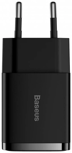 Зарядное устройство Baseus Compact 10,5W (2 USB) black (CCXJ010201) - Фото 2 Зарядное устройство Baseus Compact 10,5W (2 USB) black (CCXJ010201) - изображение 2