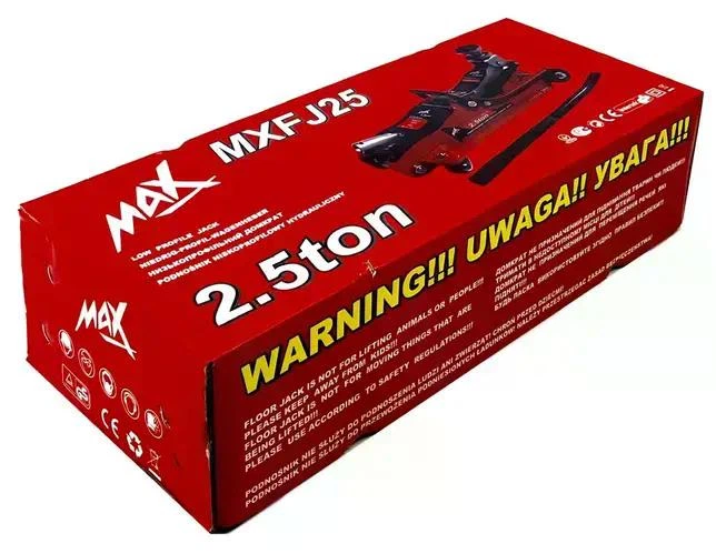 MAX домкрат MXFJ25 2,5Т з низьким профілем - навантаження – 2,5 т. - зображення 3