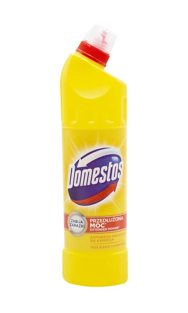 Рідина для дезінфекції Domestos lemon 750мл - Фото 1 Рідина для дезінфекції Domestos lemon 750мл - изображение 1