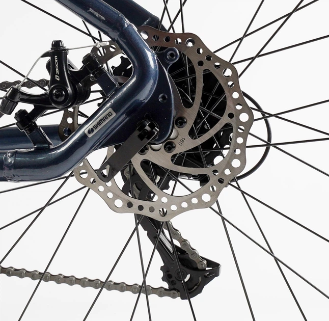 Велосипед Спортивний 27.5 дюймів Corso X-POWER PW-160 обладнання Shimano Altus алюмінієва рама 17 дюймів 24 швидкість. Black and Orange (165327) - Фото 5 Велосипед Спортивний 27.5 дюймів Corso X-POWER PW-160 обладнання Shimano Altus алюмінієва рама 17 дюймів 24 швидкість. Black and Orange (165327) - зображення 5