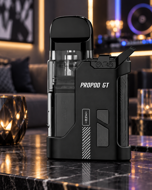 Pod-система електронна сигарета Smok Propod GT KIT Matte Black вейп Чорний 700 мАг електронка до 22 Вт под система з верхньою заправкою - зображення 4