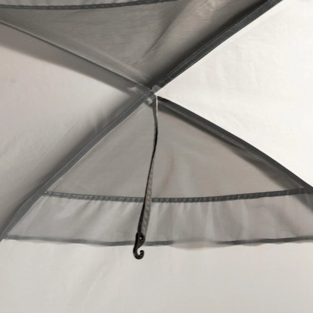Шатро Bo-Camp Partytent Light Large Grey (4472270) - зображення 4