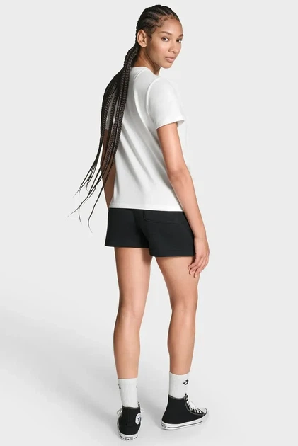 Жіноча біла футболка CHUCK PATCH Converse S CVW5T241 - изображение 3