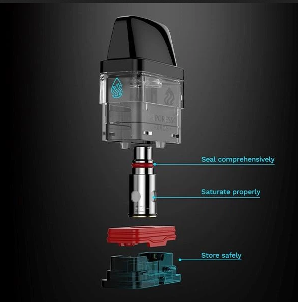 Картридж сменный Vaporesso XROS Corex 3.0 для под систем 0.6 Ом Вапорессо Хрос Корекс до 16 Вт верхняя заправка универсальная совместимость - Фото 4 Картридж сменный Vaporesso XROS Corex 3.0 для под систем 0.6 Ом Вапорессо Хрос Корекс до 16 Вт верхняя заправка универсальная совместимость - изображение 4
