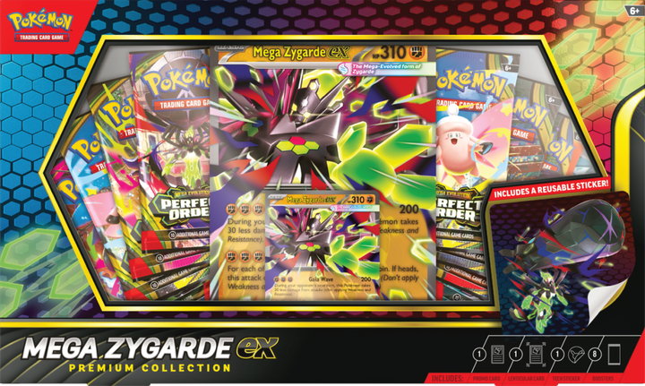 Zestaw kart Pokémon TCG: Mega Zygarde ex Premium Collection (196214135017) - Zdjęcie 1 Zestaw kart Pokémon TCG: Mega Zygarde ex Premium Collection (196214135017) - obraz 1