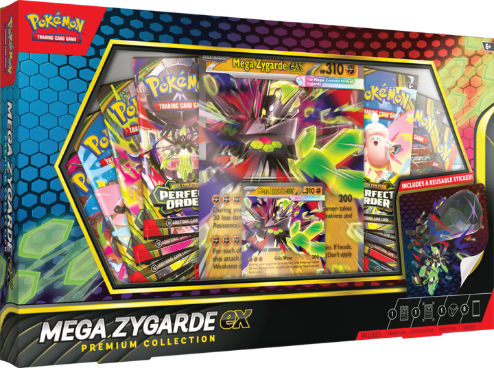 Zestaw kart Pokémon TCG: Mega Zygarde ex Premium Collection (196214135017) - Zdjęcie 2 Zestaw kart Pokémon TCG: Mega Zygarde ex Premium Collection (196214135017) - obraz 2