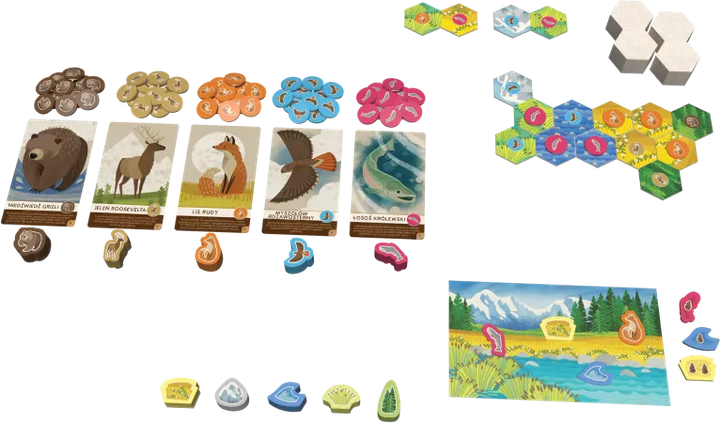 Gra planszowa Lucky Duck Kaskadia Junior (5905965251939) - obraz 2