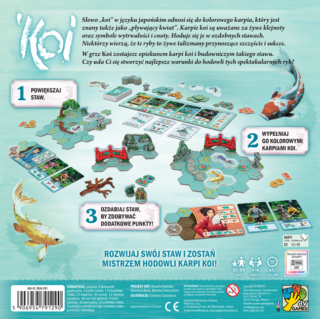 Gra planszowa Rebel Koi (wydanie polskie) (5906954791290) - obraz 12