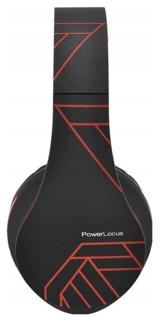 Słuchawki PowerLocus P2 Black/Red (5060726255035) - obraz 2