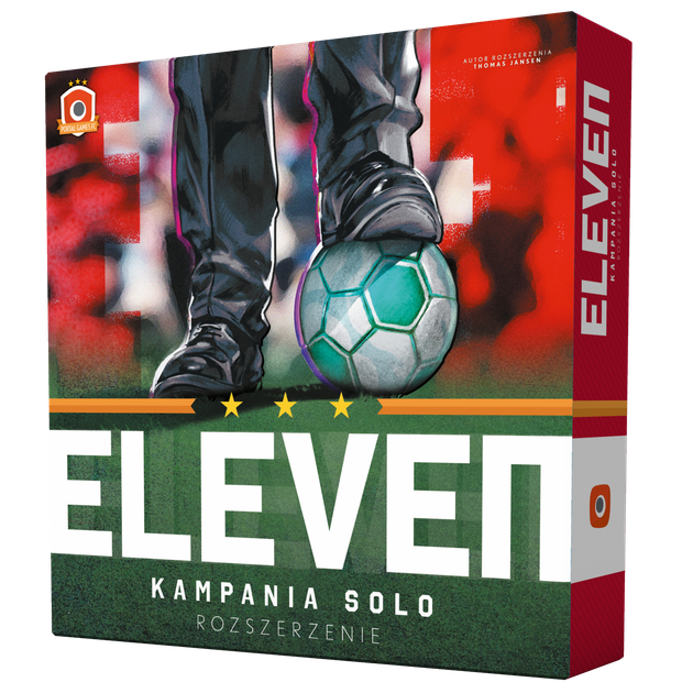 Dodatek do gry planszowej Portal Games Eleven: Kampania Solo (5902560386554) - Zdjęcie 2 Dodatek do gry planszowej Portal Games Eleven: Kampania Solo (5902560386554) - obraz 2