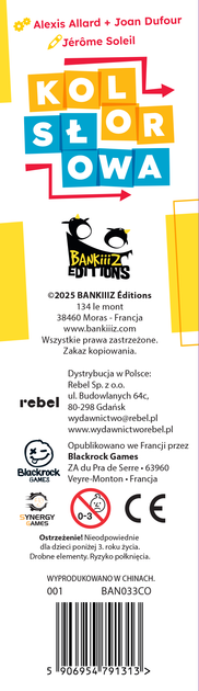 Gra planszowa Rebel Kolor słowa (edycja polska) (5906954791313) - Zdjęcie 7 Gra planszowa Rebel Kolor słowa (edycja polska) (5906954791313) - obraz 7