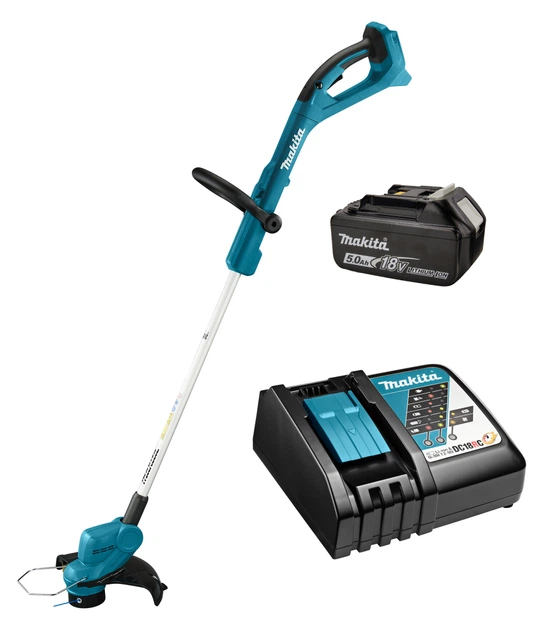 Акумуляторний тример Makita DUR193RT, 1x5.0 Ah, з/п DC18RC - Фото 1 Акумуляторний тример Makita DUR193RT, 1x5.0 Ah, з/п DC18RC - изображение 1