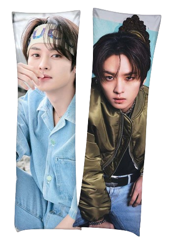 Дакимакура 150х50см Ли Минхо Стрей Кидс Ли Ноу Lee Know Stray Kids Подушка с двусторонней наволочкой - Фото 1 Дакимакура 150х50см Ли Минхо Стрей Кидс Ли Ноу Lee Know Stray Kids Подушка с двусторонней наволочкой - изображение 1