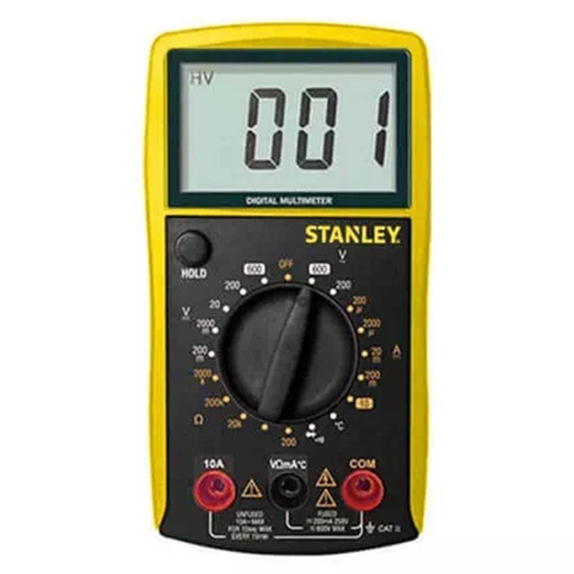 Мультиметр Stanley Сат III - Фото 1 Мультиметр Stanley Сат III - зображення 1