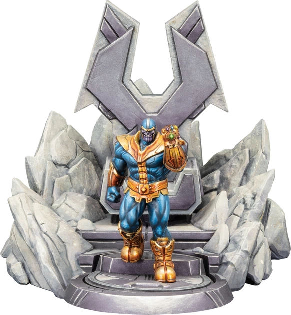 Dodatek do gry planszowej Atomic Mass Games Marvel: Crisis Protocol – Thanos – Ostateczne starcie (edycja międzynarodowa) (841333139742) - obraz 4