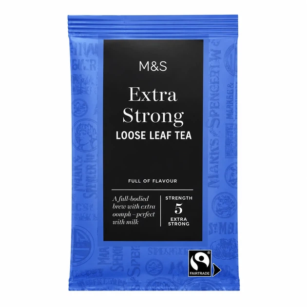 Чай чорний листовий Marks & Spencer Extra Strong 250 г - Фото 1 Чай чорний листовий Marks & Spencer Extra Strong 250 г - зображення 1