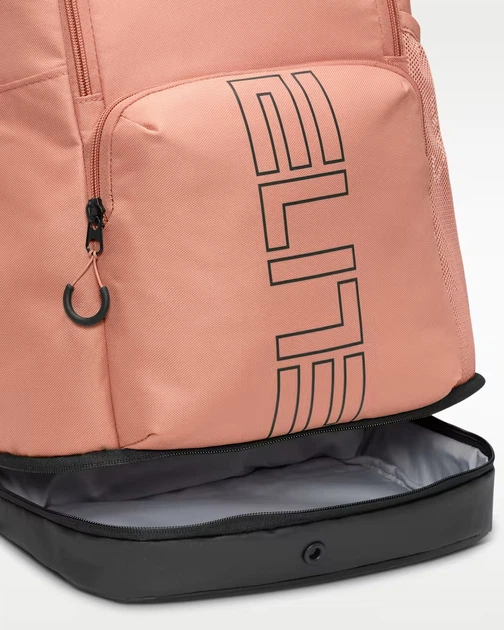 Баскетбольний Рюкзак(32л) Nike Varsity Elite Backpack(HM9965-688) MISC Персиковий - зображення 8