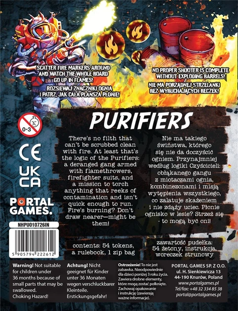 Доповнення до настільної гри Portal Games Neuroshima HEX: Purifiers 3.0 (міжнародне видання) (5905794222612) - Фото 2 Доповнення до настільної гри Portal Games Neuroshima HEX: Purifiers 3.0 (міжнародне видання) (5905794222612) - зображення 2