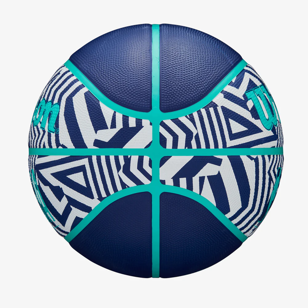 Універсальний Баскетбольний М'яч Wilson NBA DRV Plus Dazzle Camo(WZ3016102XB5, WZ3016102XB6, WZ3016102XB7) 5 - Фото 4 Універсальний Баскетбольний М'яч Wilson NBA DRV Plus Dazzle Camo(WZ3016102XB5, WZ3016102XB6, WZ3016102XB7) 5 - изображение 4