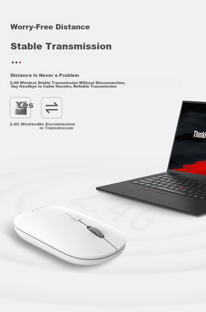 Миша Lenovo ThinkPlus M20 Wireless Black - зображення 3