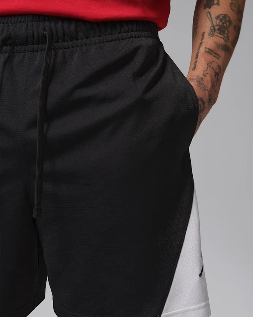 Баскетбольні Шорти Jordan Sport Men's Dri-FIT Shorts(IQ5775-011) XS Чорний-Білий - Фото 4 Баскетбольні Шорти Jordan Sport Men's Dri-FIT Shorts(IQ5775-011) XS Чорний-Білий - изображение 4