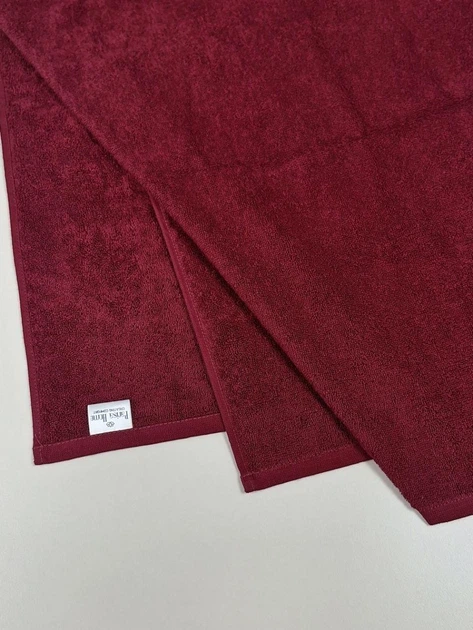 Полотенце махровое лицевое Parisa Home Flat 50*90 Бордо - изображение 2