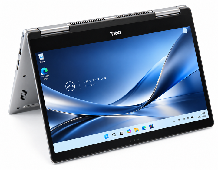 Ноутбук Dell Inspiron 7373 2-in-1 Core i5-8250U 8GB SSD 256GB 13.3″ FHD Touch Сірий Б/У - изображение 2