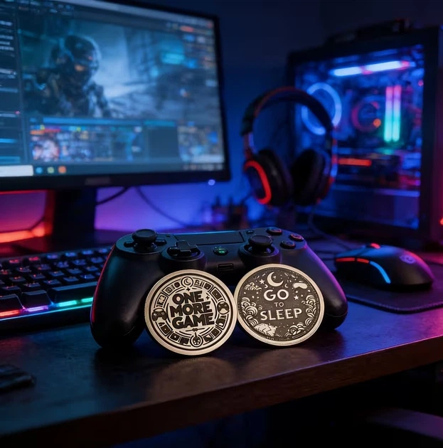 Сувенірна монета Коін для прийняття рішень Gamer Decision Coin - зображення 3