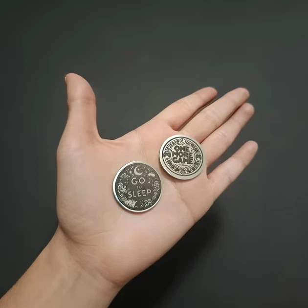 Сувенірна монета Коін для прийняття рішень Gamer Decision Coin - зображення 4
