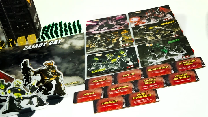 Gra planszowa Portal Games Potwory w Tokio: Mroczna Edycja (5902560387308) - obraz 16