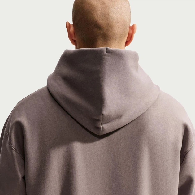 Кофта чоловіча Nike Solo Swoosh Bb Pullover Hoodie S Коричневий HV1082-214 - зображення 4