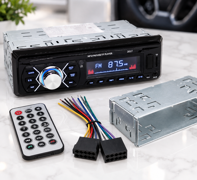 Автомагнитола USB/RGB SD/AUX/FM пульт 2017 / Магнитола 1DIN / RGB автомагнитола с пультом - изображение 4